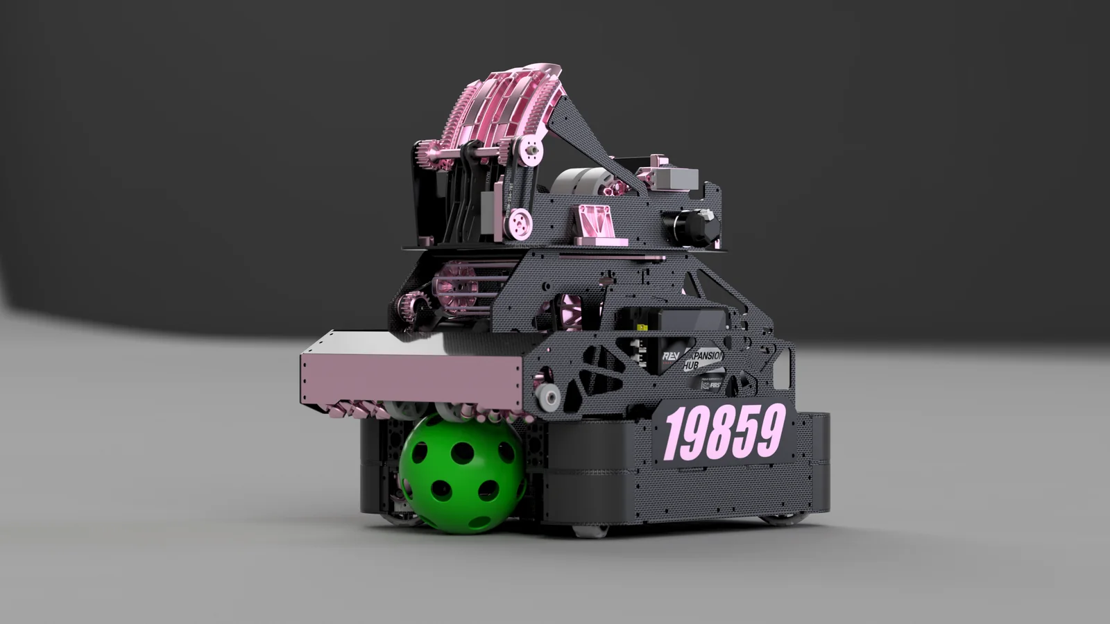 19859 robot studio portrait on a neutral backdrop